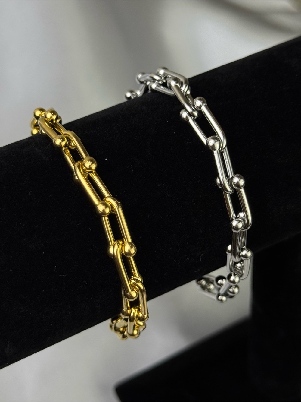 Brand New Stainless Steel Link Chain Bracelet – Silver or Gold ✨ - Picture 6 of 13